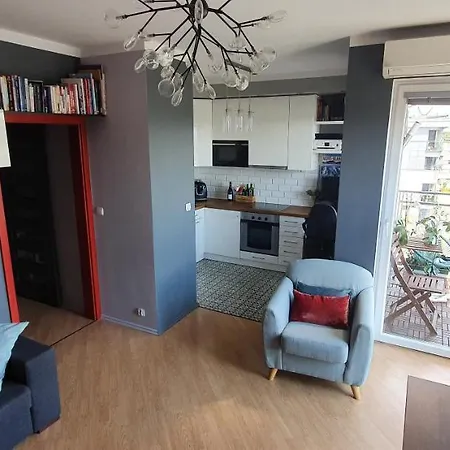 Nowoczesne Mieszkanie Z Widokiem Na Kopiec Kosciuszki Apartment Krakow